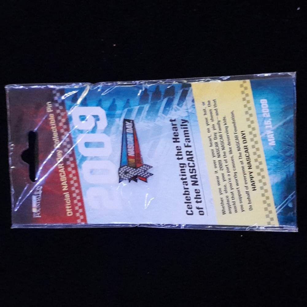 2009 Nascar Day Pin